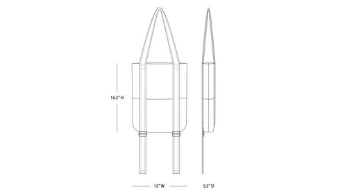 CB Yoga Tote-Corporate Logo 