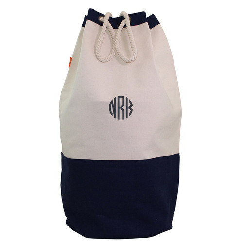 Navy Laundry Duffel-Corporate gifts