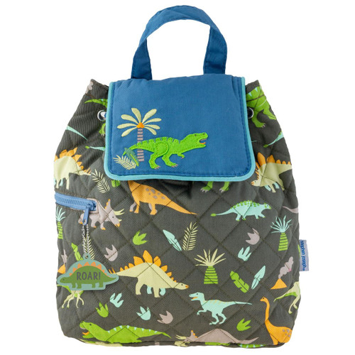 Stephen Joseph Dino All Over Print Quilted Backpack 