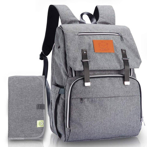 KeaBabies Kea Diaper Bag Grey 
