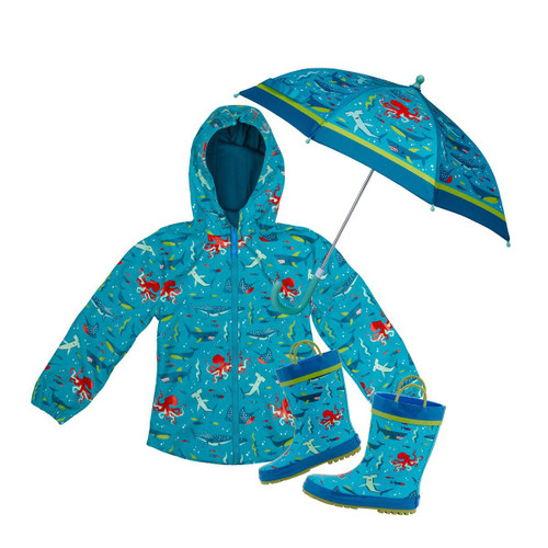 Stephen Joseph Deep-Sea Stephen Joseph Raincoat Set 