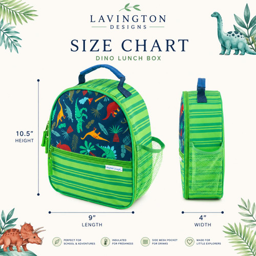 Stephen Joseph Personalized Dinosaur  Lunch box  for Kids 
