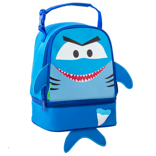 Stephen Joseph Shark Lunch Bag for Kids can be personalized