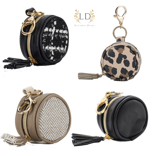 Itzy Ritzy Pacifier Pouch, Charms to hook on the diaper bag that hold a pacifier