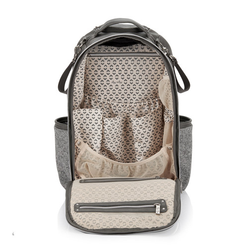 inside view for the grayson boss diaper bag