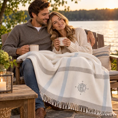 Monogrammed Blankets by A soft Idea high quality blankets