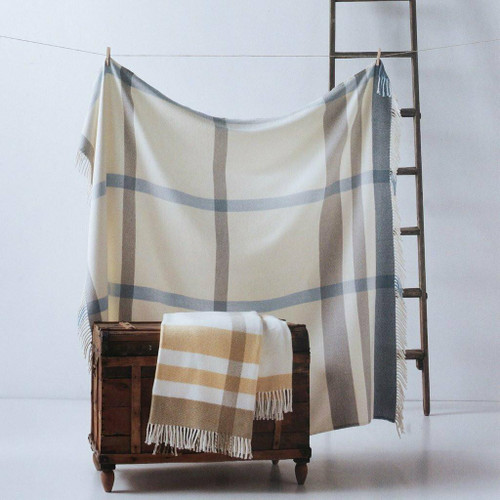 A Soft Idea Throw Blanket Embroidered 