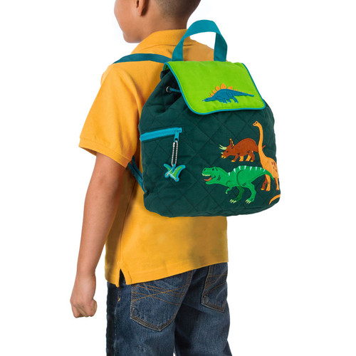 Quilted Dino Backpack