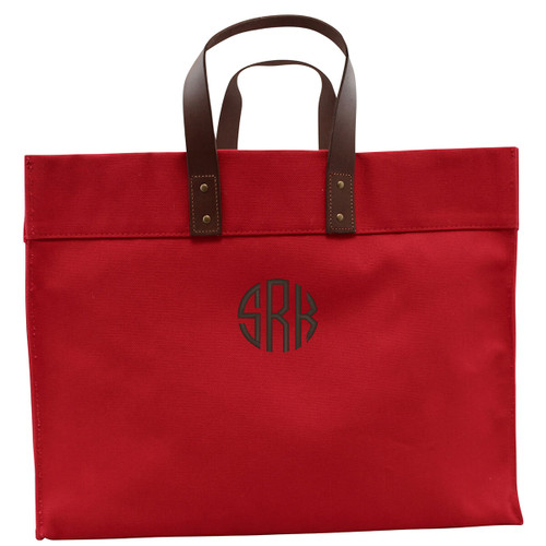 Monogrammed Canvas Tote Bag,  High quality