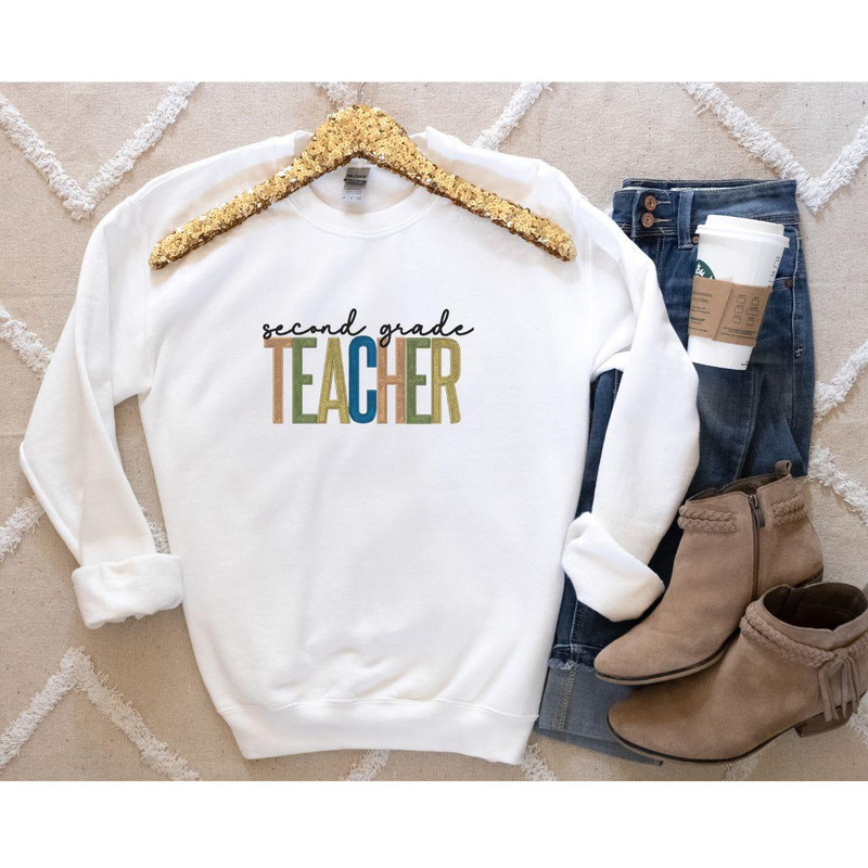 Gilden Gildan Teacher Sweatshirt 