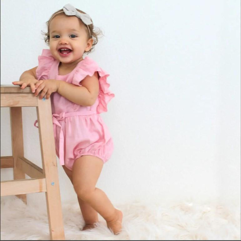 Everything Else Linen Romper  Everything Else Linen Romper