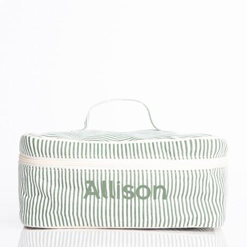 CB Monogrammed Train Case  CB Monogrammed Train Case