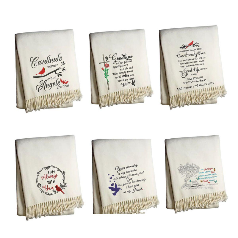 A Soft Idea Blanket for Loss of Loved One  A Soft Idea Blanket for Loss of Loved One