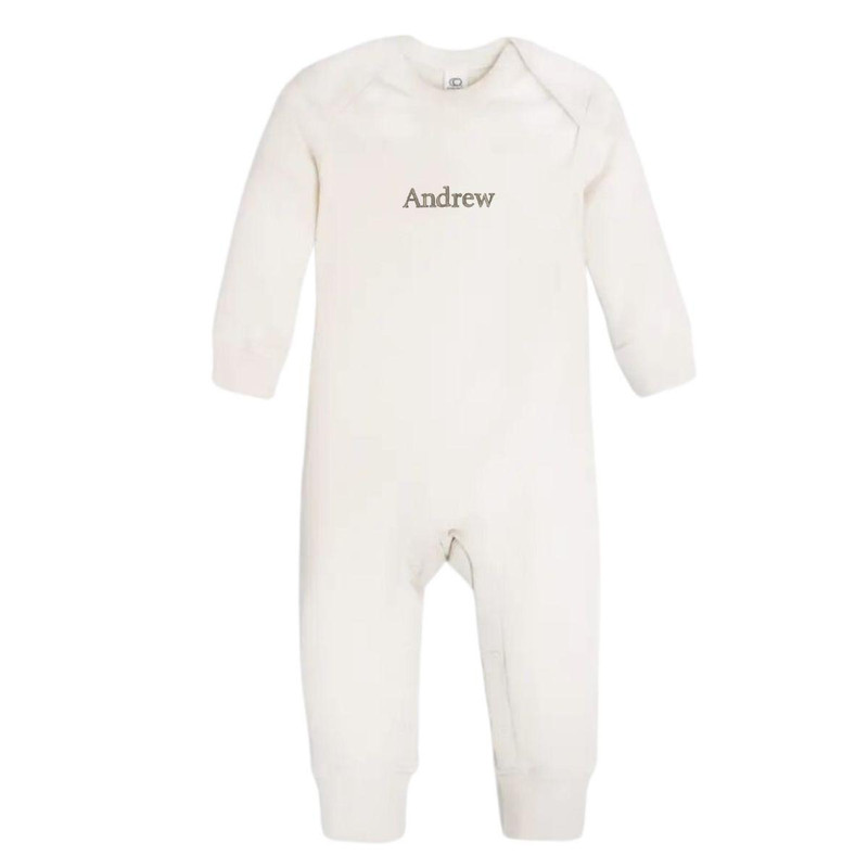 Colored Organics  Personalized Romper for Baby 