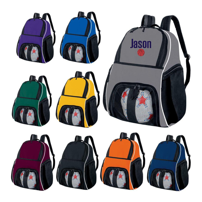 Augusta Sportswear Personalized Basketball Backpack 