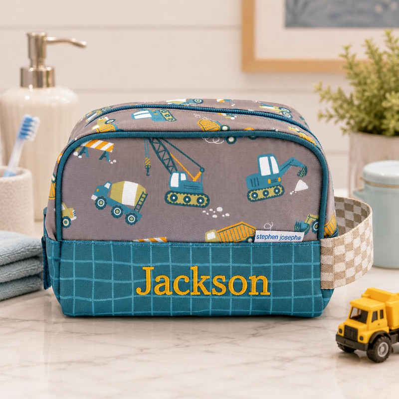 Stephen Joseph Construction Toiletry Bag 