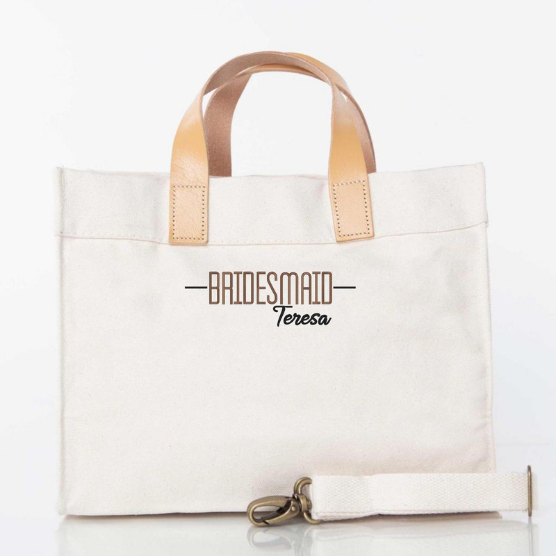 CB Bridesmaid Canvas Tote 