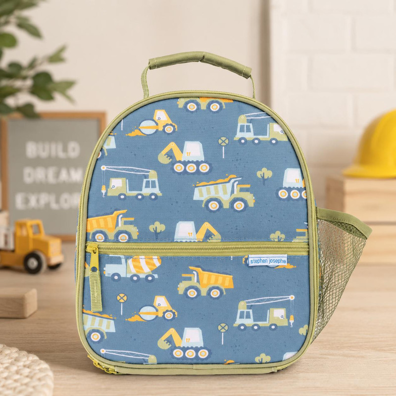 Stephen Joseph Construction Lunch Box NEW STYLE 