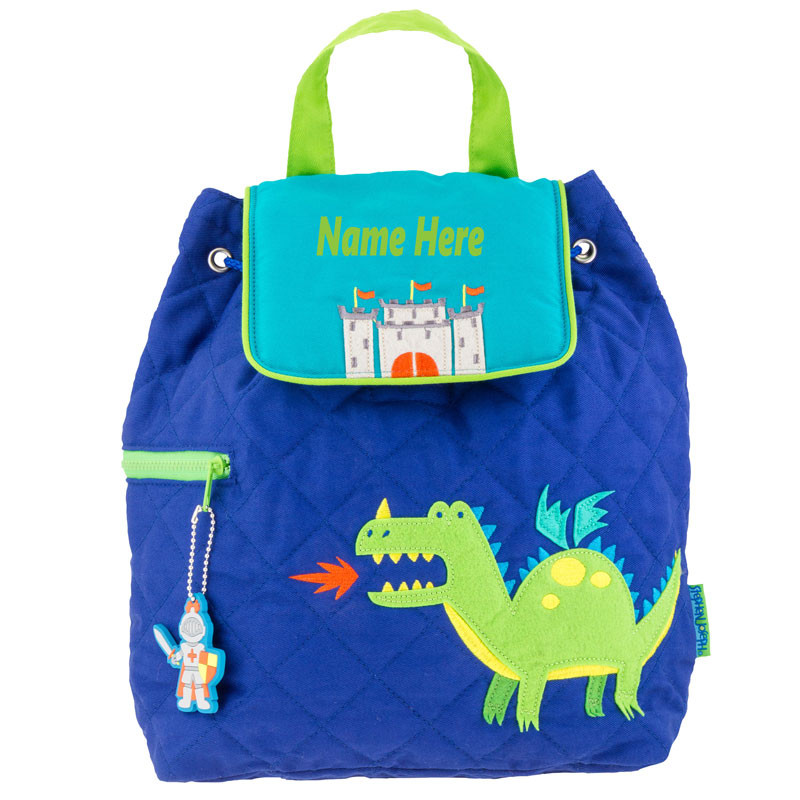 Dragon Quilted Toddler Backpack