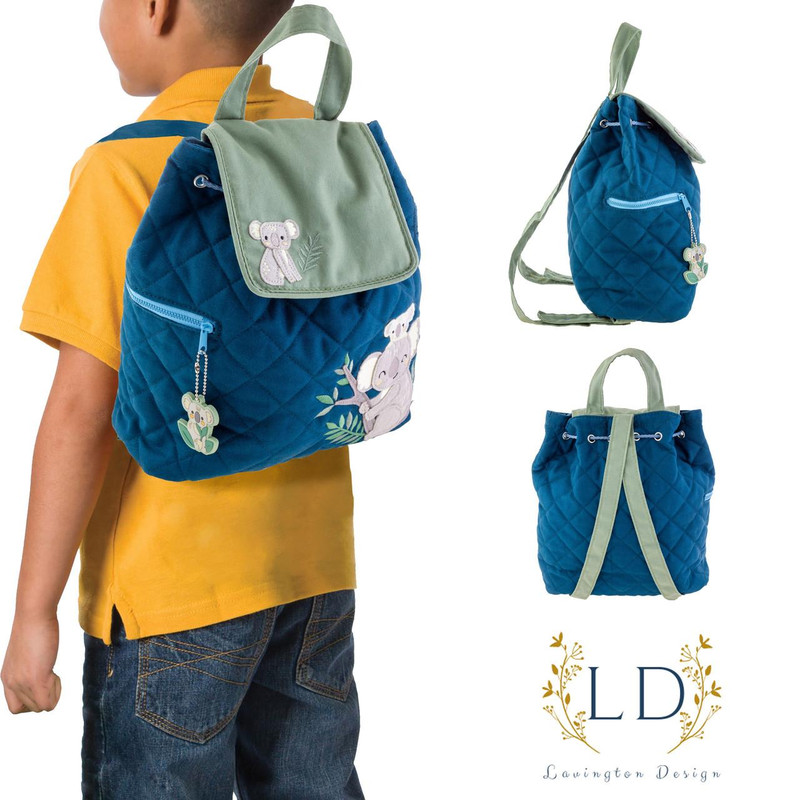 Stephen Joseph Koala Bear Quilted Backpack 