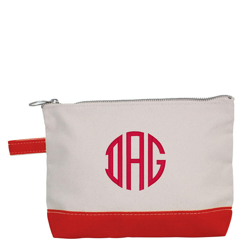 CB Monogrammed Makeup Bag 