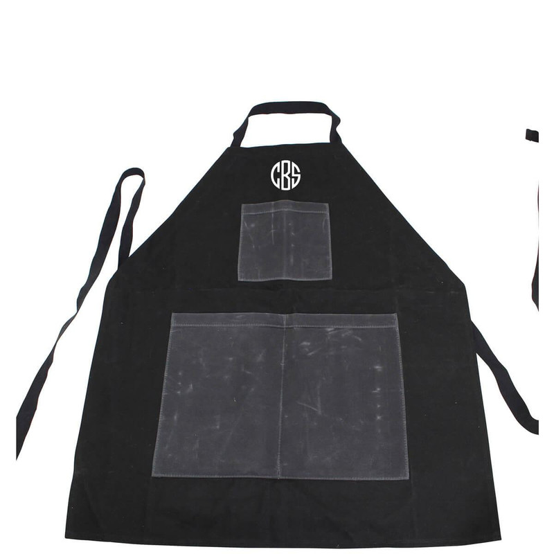 CB Personalized  Utility Apron-Black 