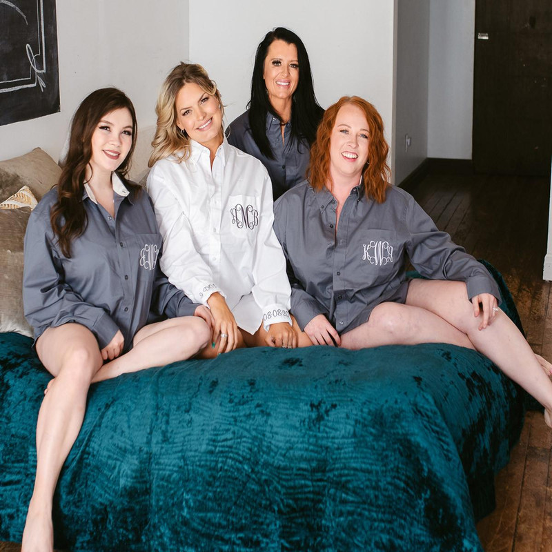 Everything Else Bridesmaid Oxfords- Gray 6pk 