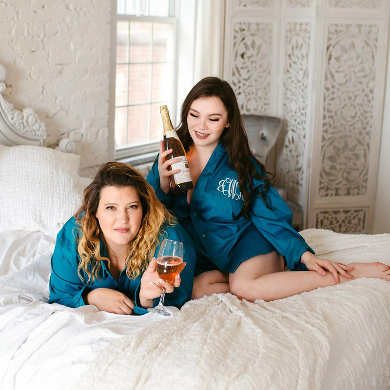 Everything Else Extra Bridesmaid Oxfords- Teal 