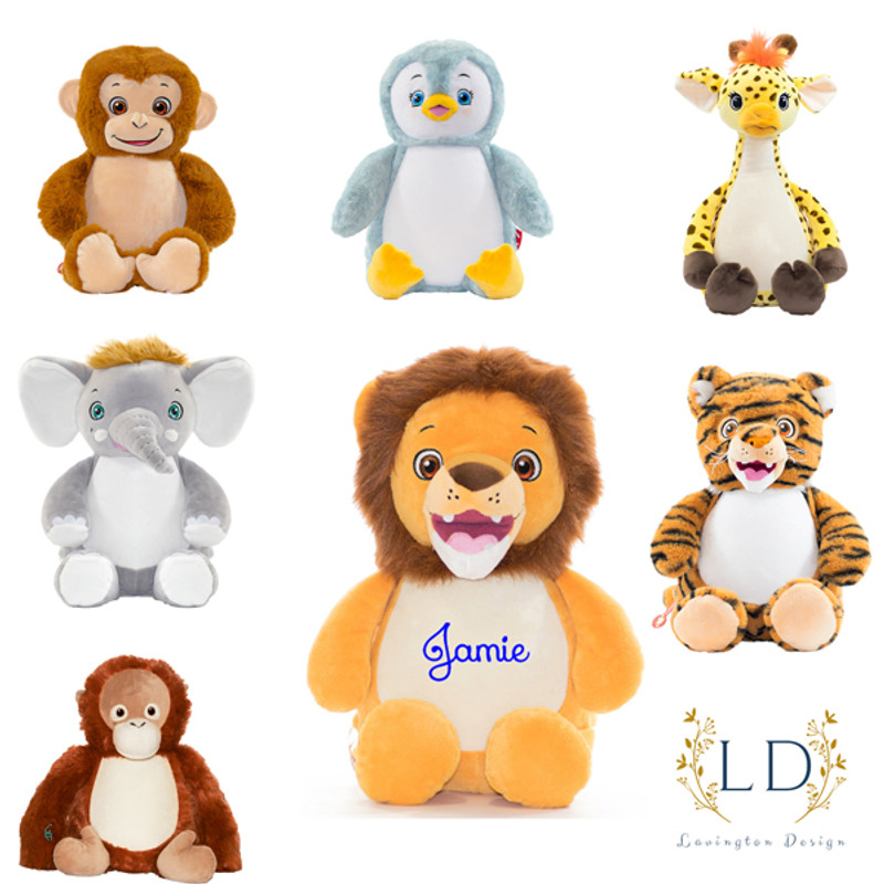 Personalized Stuffed Animals - cubbies Buy custom plush online.