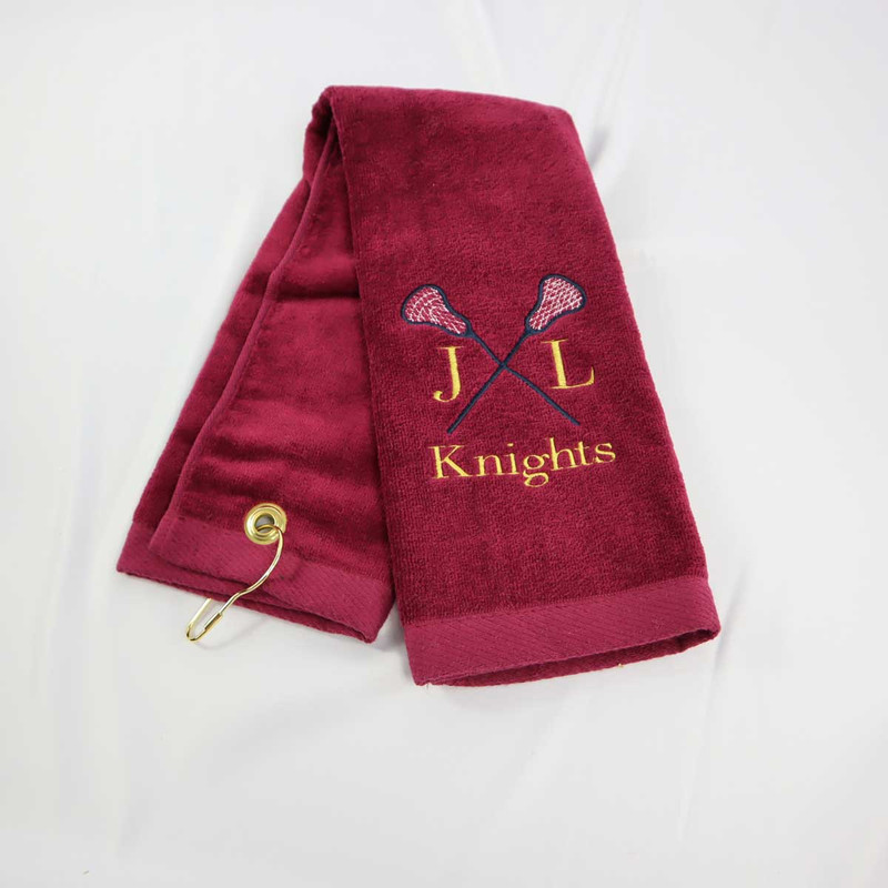 Lacrosse Personalized sports towels