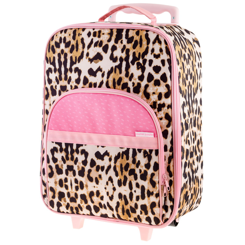 Toddler Rolling Luggage Leopard Print by Stephen Joseph