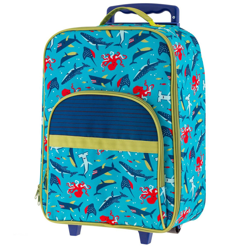 Stephen Joseph Sharks Kids Rolling Luggage 