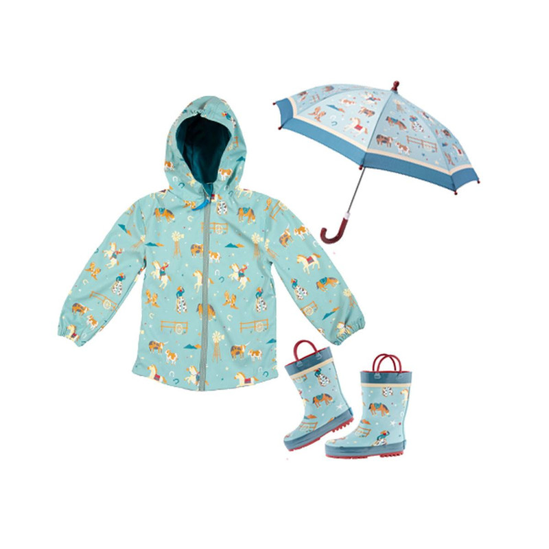 Stephen Joseph Western Raincoat Sets for Toddlers 