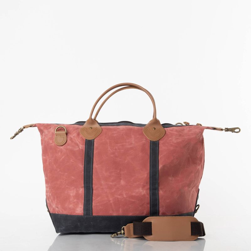 Waxed Duffle Bags Monogrammed at Lavington Designs