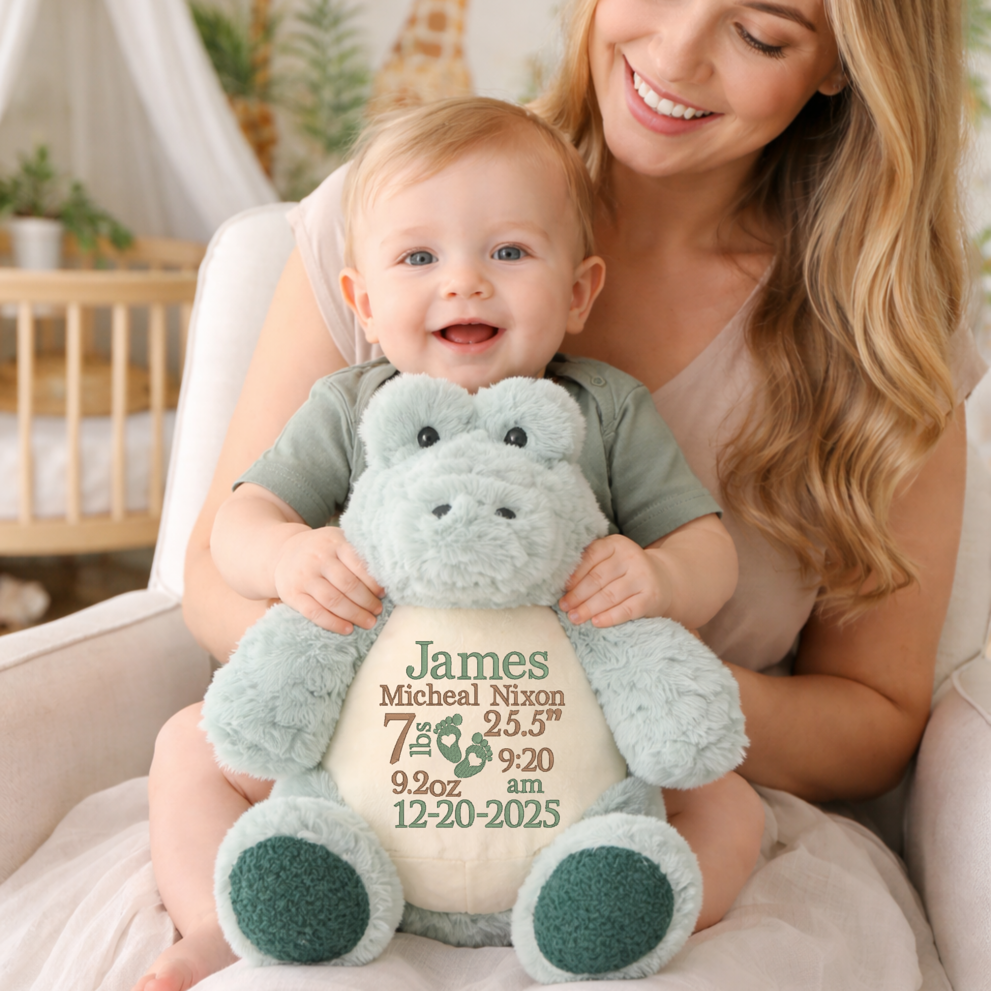 Personalized Stuffed Animals & Plush | Zip-Bottom Easy Clean  