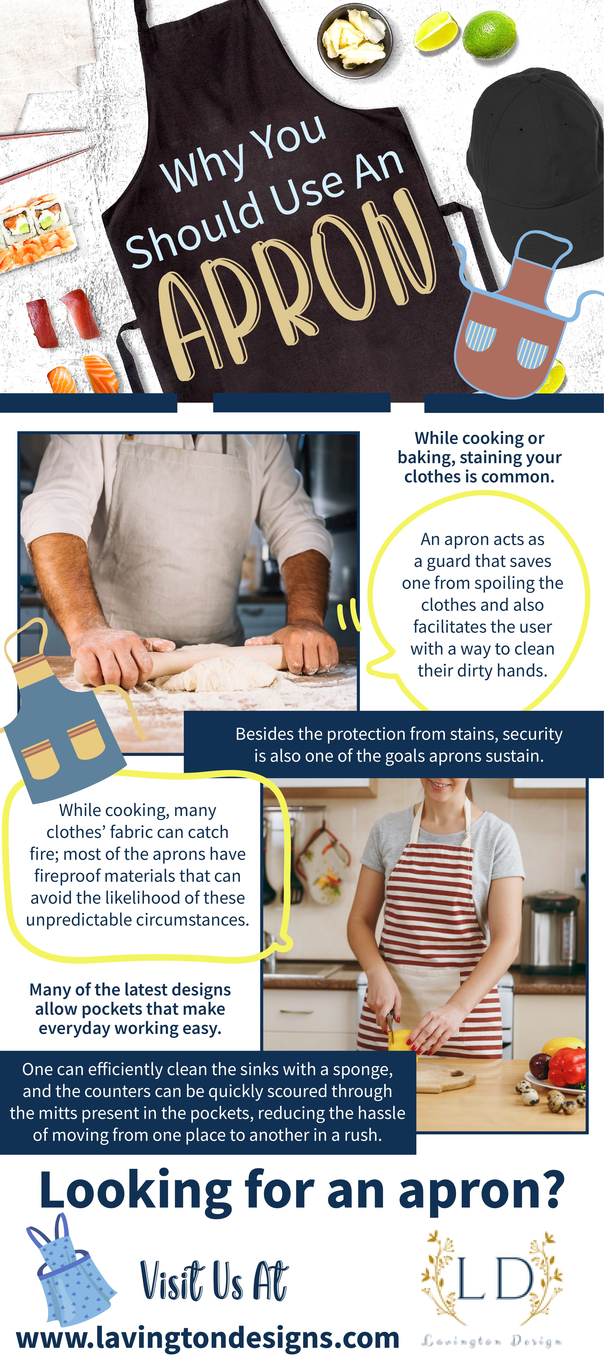 Why Should You Use An Apron Lavington Designs LLC