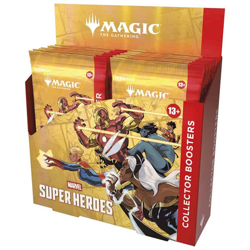 Magic the Gathering Super Heroes Collector Booster Box - Pickup in Store Only
