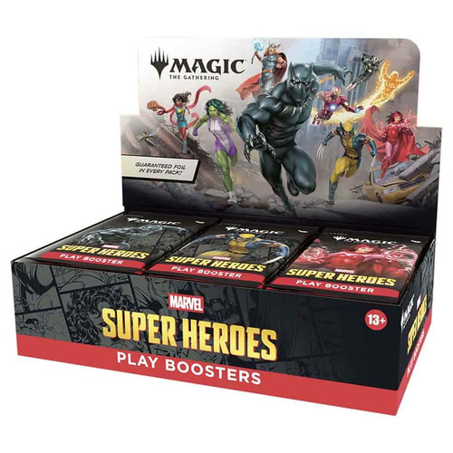 Magic the Gathering Super Heroes Play Booster Box - Pickup in Store Only