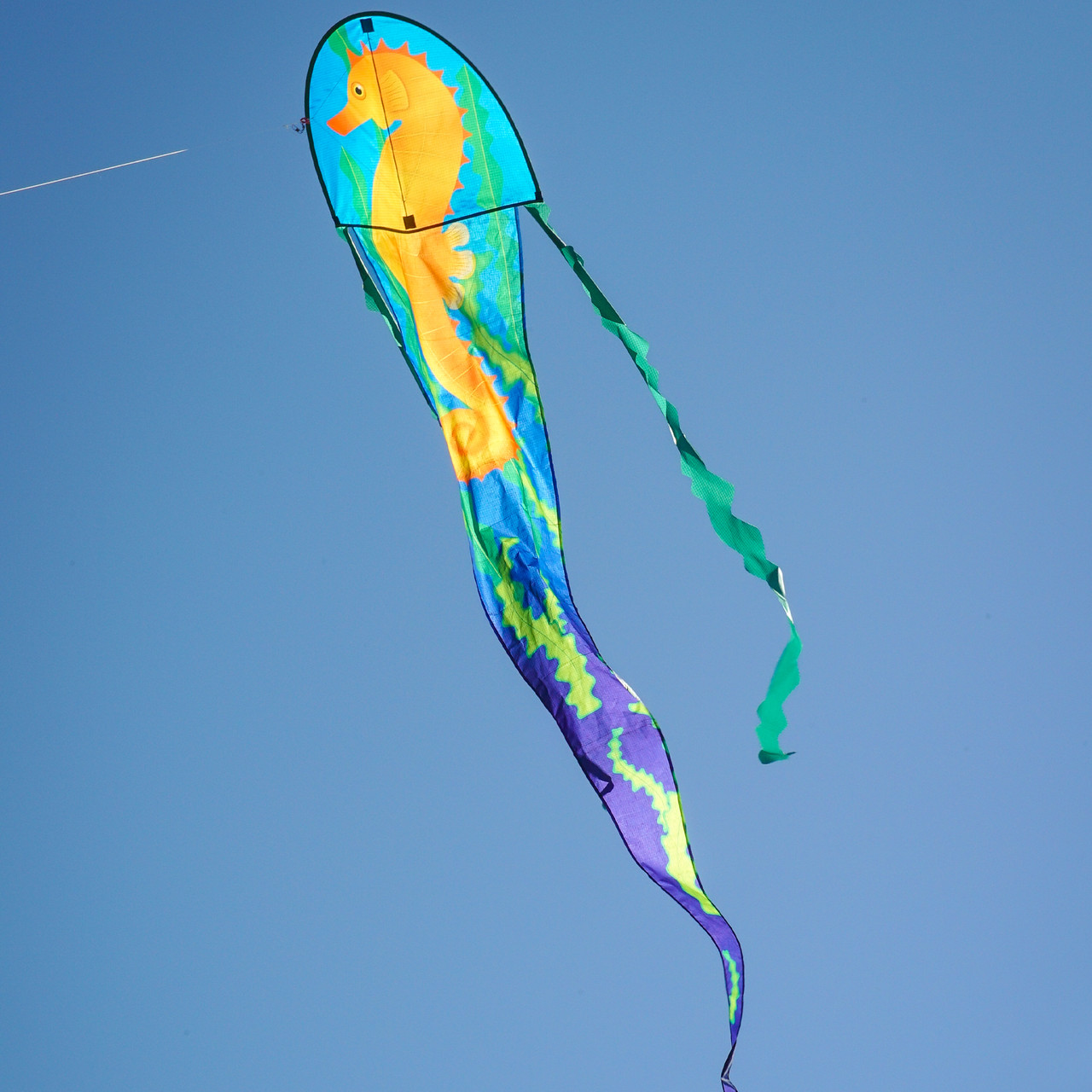 22" Seahorse Dancing Dragon Kite