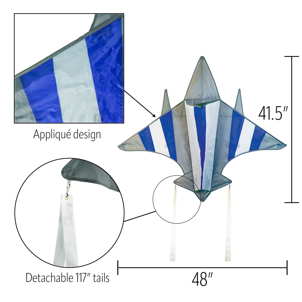 Fighter Jet Kite Kite Garden