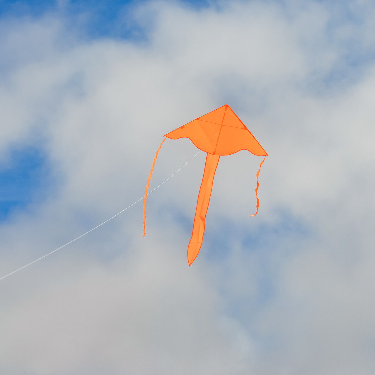 Orange Colorfly 43-inch Fly-Hi Kite - Kite Garden