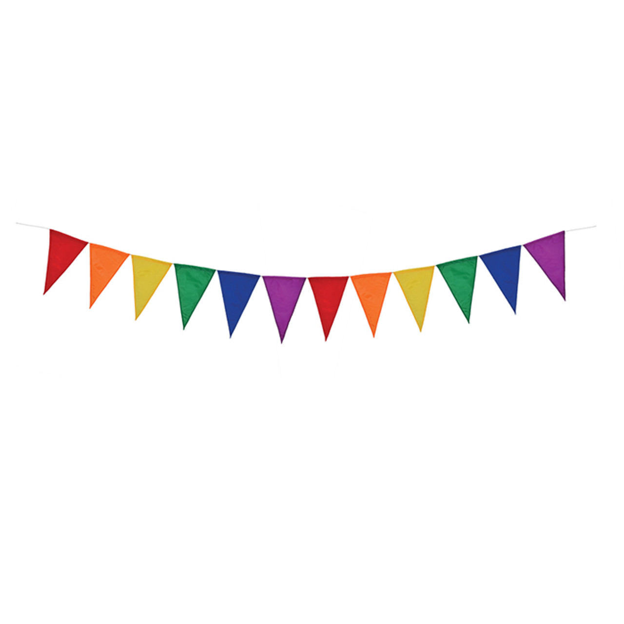 Rainbow Festive Pennant String