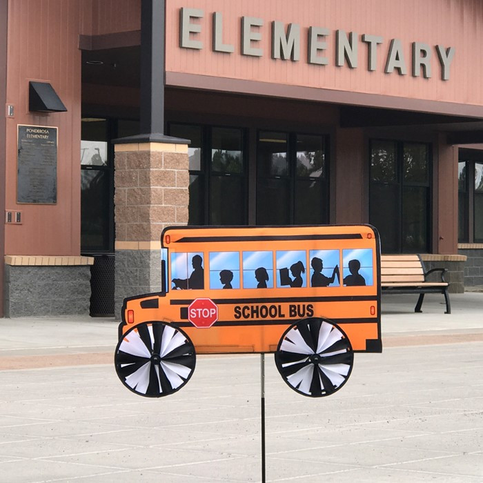 24-inch School Bus Spinner - Thumbnail 4