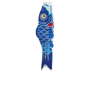 24-inch Blue Koi Windsock