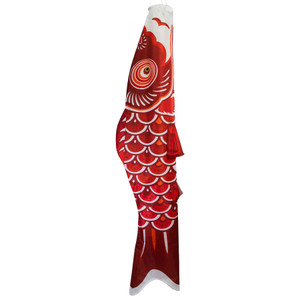 60-inch Red Koi Windsock