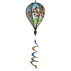 Butterfly Swarm Hot Air Balloon Spinner