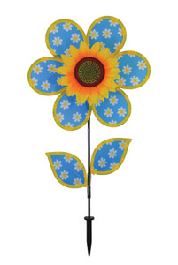 12-inch Daisy Sunflower Spinner with Leaves 12-inch Daisy Sunflower Spinner with Leaves