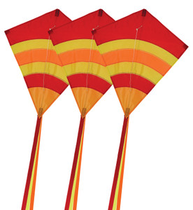 Diamond - 27" Hot Arch Kite (3-Pack)