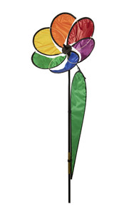 Wind Fairys Small Rainbow Daisy Flower Spinner Wind Fairys Small Rainbow Daisy Flower Spinner