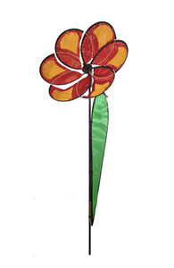 Wind Fairys Large Red Daisy Flower Spinner Wind Fairys Large Red Daisy Flower Spinner